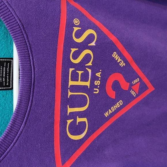 Guess U.S.A Sweatshirt Size Small - Picture 5 of 5